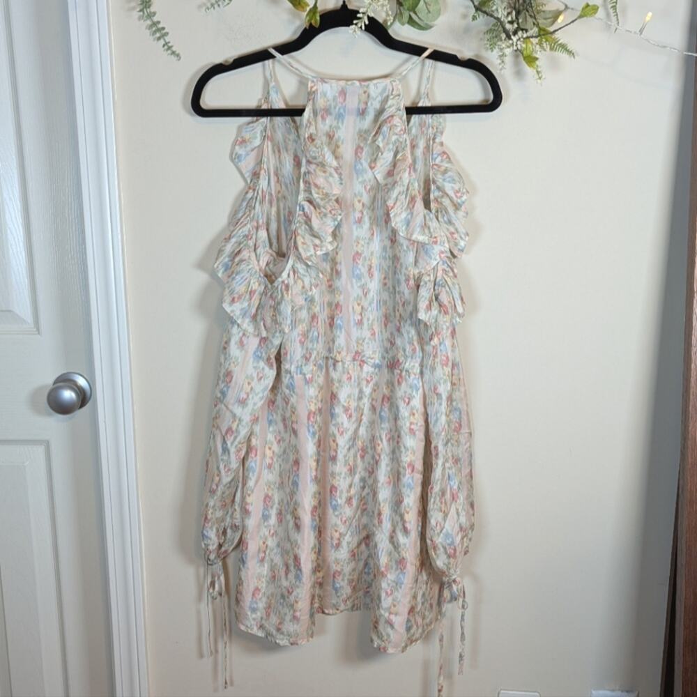 Alice McCall Kiss Rose Silk Mini Dress